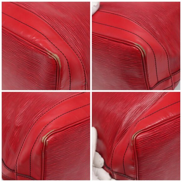 LOUIS VUITTON Epi Noe Shoulder Bag Red M44007 LV Auth ar13739 - Picture 14 of 14